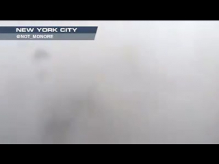 Город нью йорк ливень