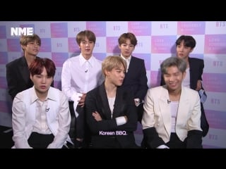 181011 bts vs nme | get to know the k pop sensations