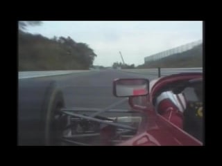 #jeanalesi in a #ferrari 412 t2 v#12 and #michaelschumacher in a #benetton b195 v10 at suzuka