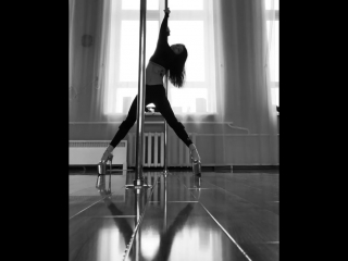 Булякова кристина связка exotic pole dance/ freefly