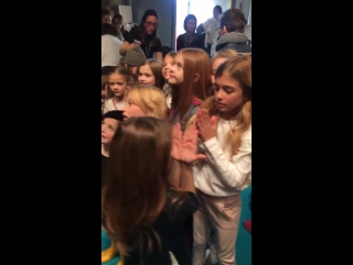 За кулисами показа «pitti bimbo'84»