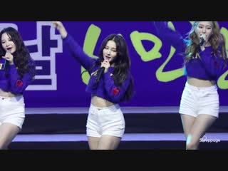 181017 | momoland wonderful love | nancy fancam @ miryang festival