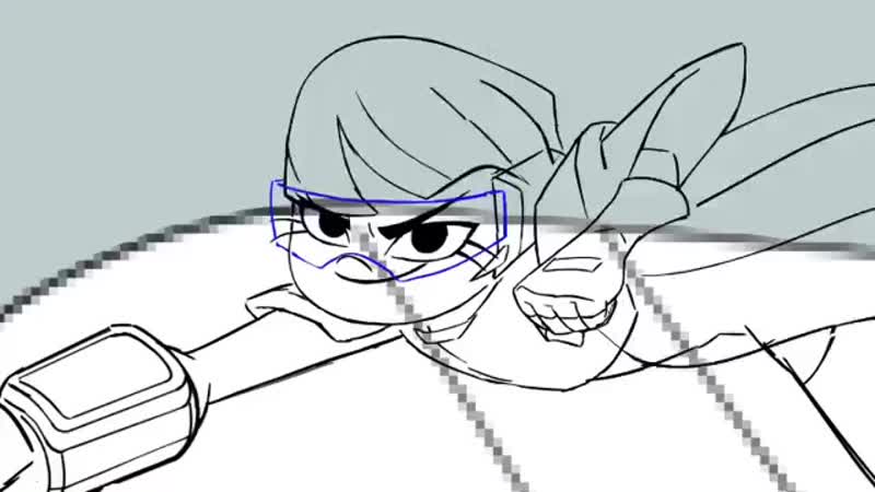 Glitch techs storyboard miko