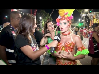 Monique alfradique no carnaval 2018