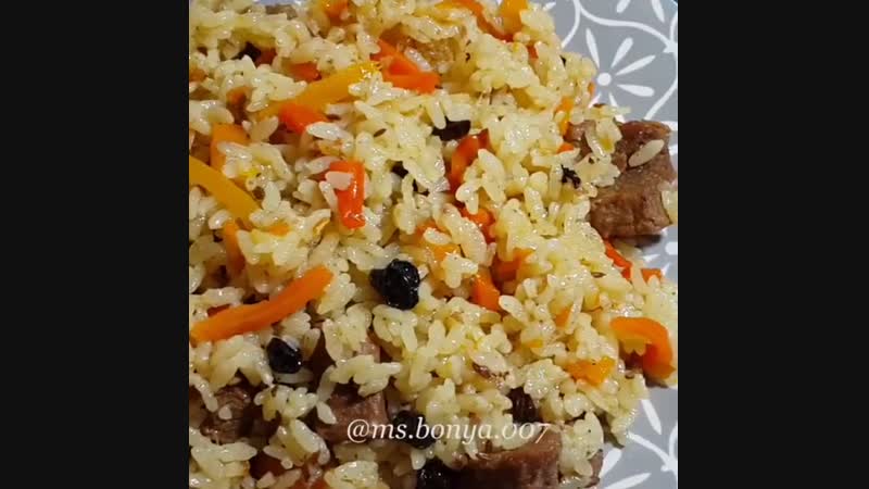 Узбекский плов