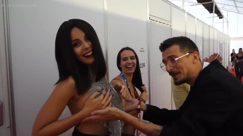 Настя каменских на фестивале "жара" (2018) hd 1080p голая? грудь, секси!