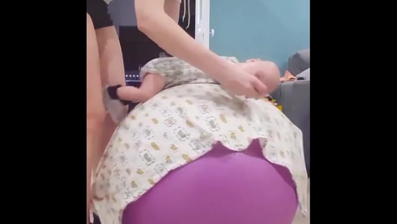 Гимнастика на фитболе