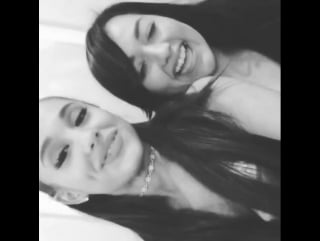 Ariana grande on instagram “we're obsessed w this helium app late night shoots got us feelin some typa way @dalinaway !!!!! i