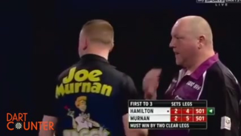 Конфуз с тай брейком в дартс