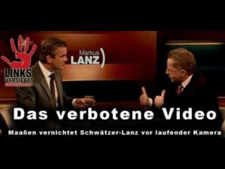 Masvid das verbotene video maassen vernichtet schwätzer lanz vor laufender kamera