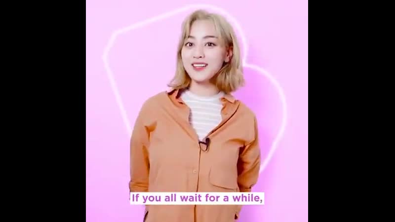 Jihyo “what’s up, philippines? this is jihyo of twice if you all wait for a while, we’ll soon be there to see you!” twice goi