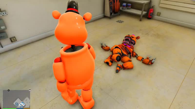 Фнаф как той фредди и аниматроники спасали друзей от мистера пи в гта 5 моды