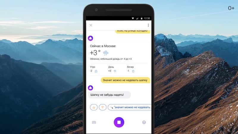 Голосовой помощник алиса