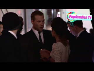 Jai courtney enjoys connecting with hottie at divergent after party at hammer mu