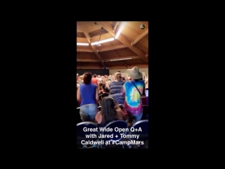 30stm on snapchat camp mars, day 1