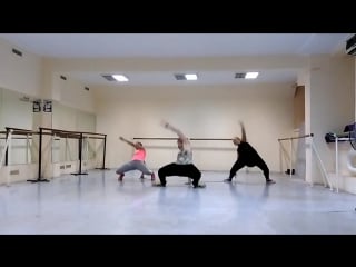 Reggaeton clase raul & colorada & masha
