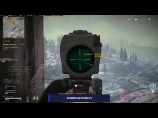 500m snipes with the scope like a boss