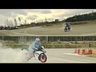 Trr 2015 supermoto shenanigans + brand new rc390 | стантрайдинг