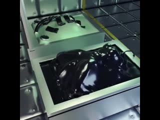 Vacbed machine 3d animation