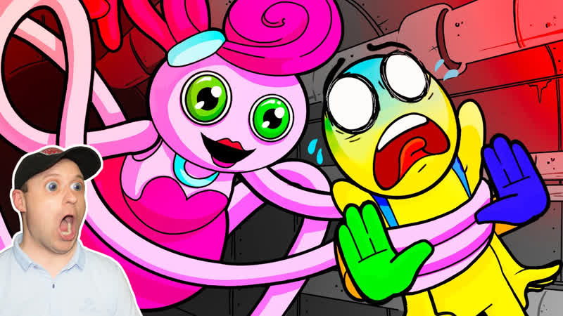 Игрок vs мамочка длинные ноги! анимация poppy playtime