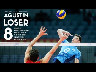 Agustín loser best middle blocker argentine volleyball 2018