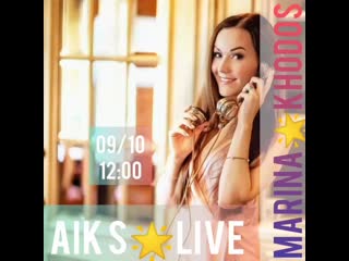 Marina khodos (aik s🌟live)