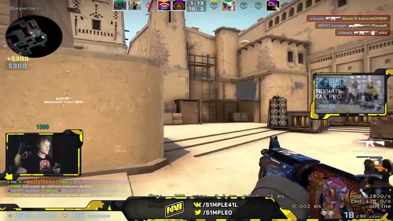 [fpl stream battles] s1mple vs faze niko (with monesy and rain) fpl csgo stream battles
