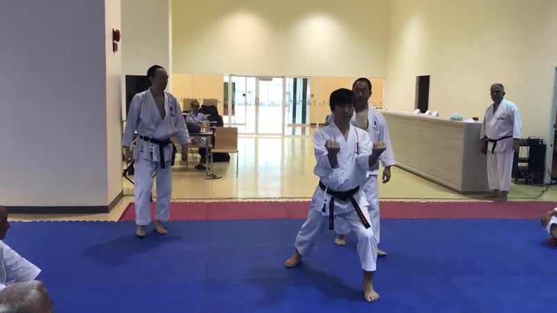 Kata jion naka sensei, ogura sensei jka karate
