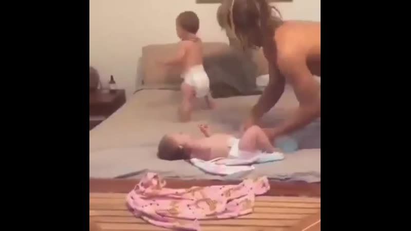 Дай бог папе терпения))