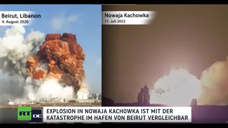 Katastrophe im gebiet cherson nach beschuss mit us himars raketen – kaliumnitratspeicher gesprengt