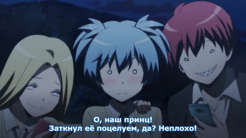 [medusasub] ansatsu kyoushitsu tv 2 | assassination classroom | класс убийц 2 – 15 серия – русские субтитры