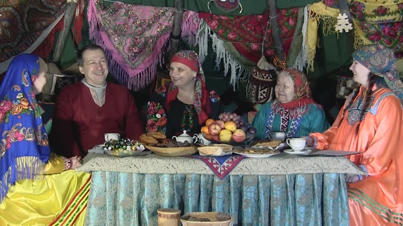 В гостеприимном чуме семья мосягиных