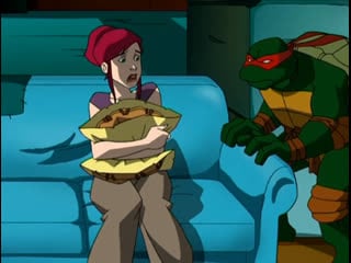 Tmnt 2003 01x03 эйприл знакомится с черепашками