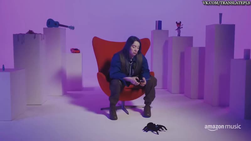 Billie eilish song pairing on amazon music [rus sub]