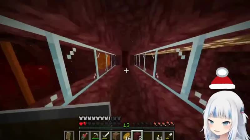 [hololiveru] у гуры началась паническая атака из за эндермена【hololive ru sub】