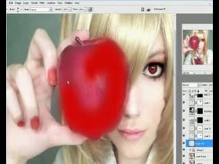 Amane misa cosplay photoshop makeover
