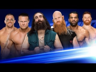 Jinder mahal vs sami zayn vs dolph ziggler vs mojo rawley vs erick rowan vs luke harper smackdown