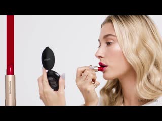 Mineralist hydra smoothing lipstick looks tutorial with hailey bieber | bareminerals