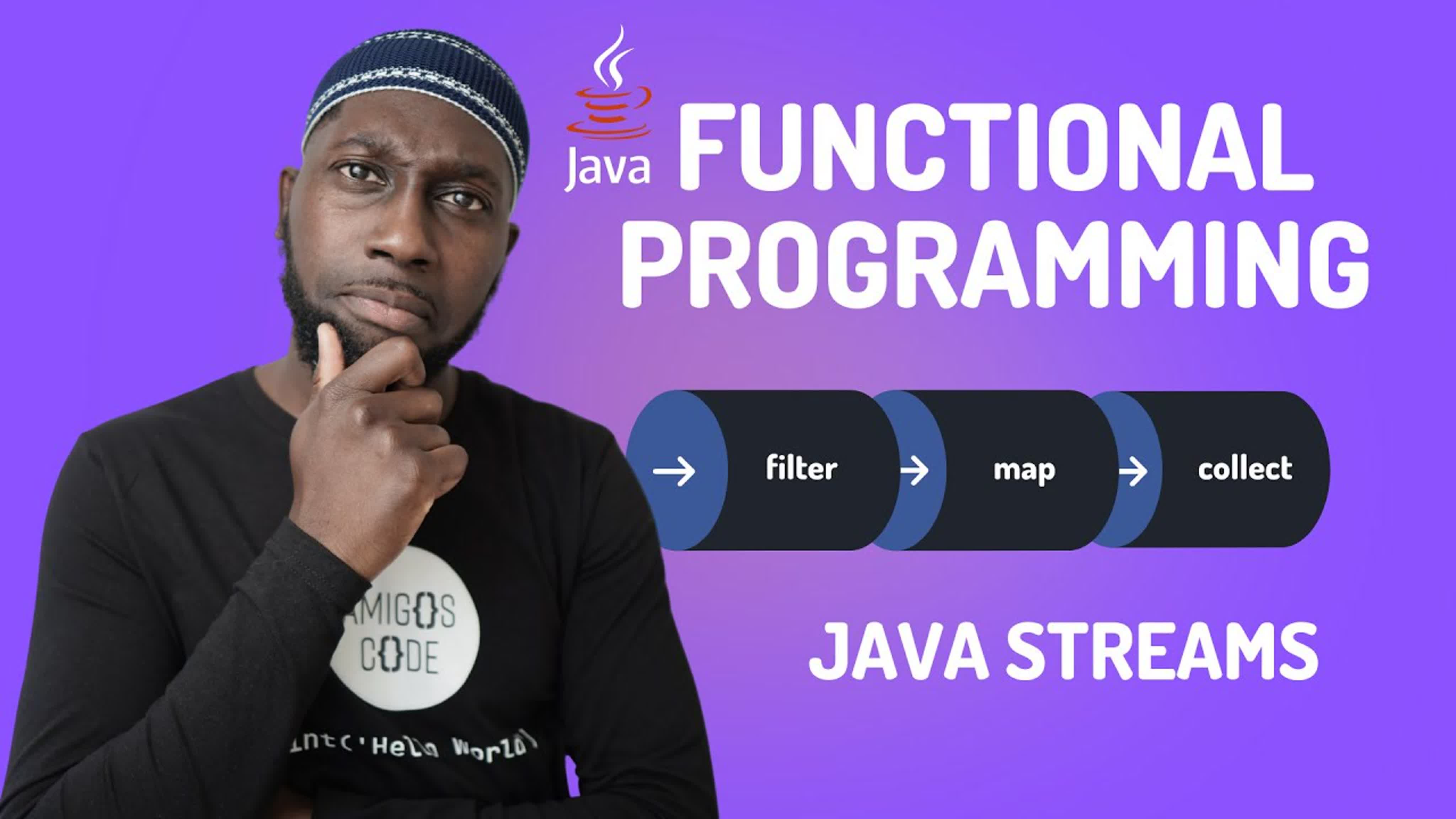Functional programming with java streams api