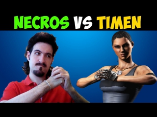 Mkx necros ( jacqui ) vs timen ( liu kang )