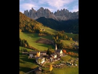 Val de funes, italy