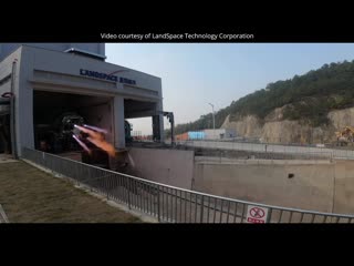 Landspace tq 11 and tq 12 hot fire test