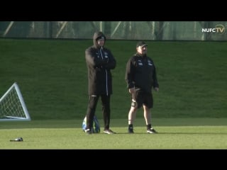 Kenedy trained with his new team mates for the first time today following his loan move from