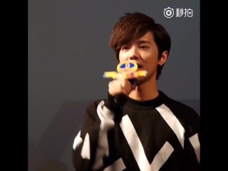 [lq fancam] 151031 the witness promotion in tianjin @ luhan promises