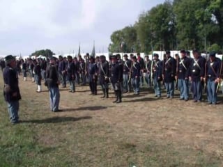 Usv dress parade (antietam 150th, sept 2012)