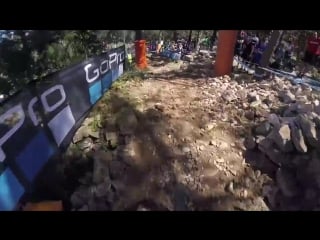 Uci mtb 2018 myriam nicoles charged pov winning run