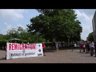 Identitäre hessen – flashmob in wiesbaden zum mord an susanna