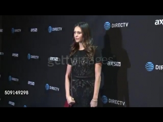 ● nina dobrev at directv super saturday night co hosted by mark cubans axs tv featuring red hot chili peppers and special guests