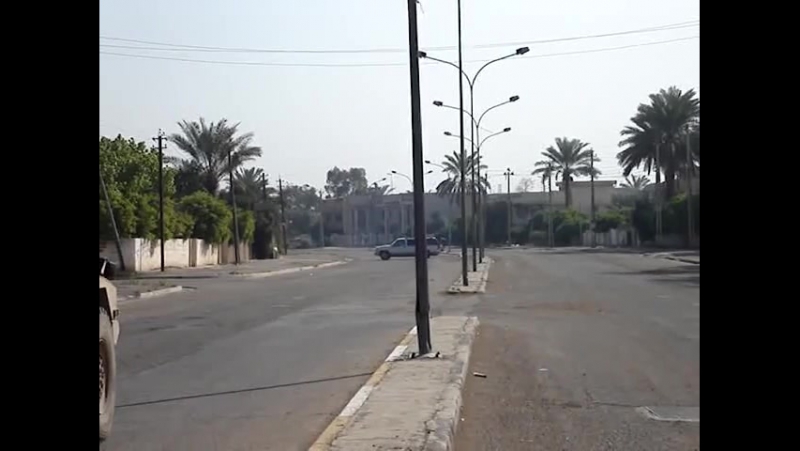 Подрыв заминированной машины недалеко от "зелёной зоны" на северо востоке багдада