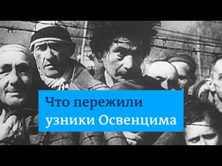 Что пережили узники освенцима